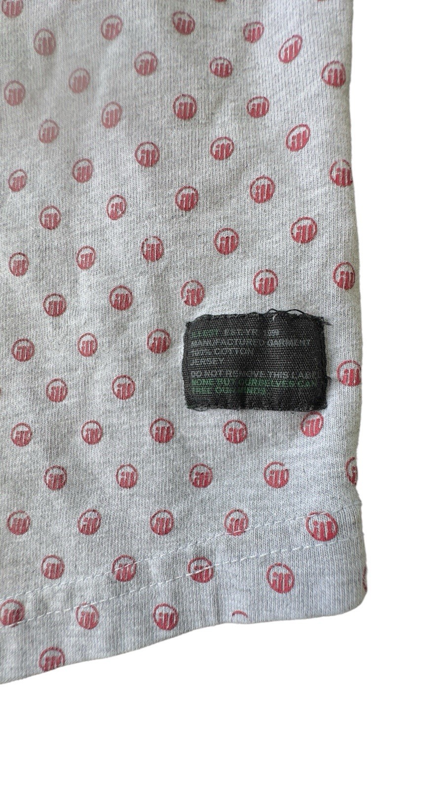 Illest Tank Top Mens Medium Gray Polka Dot JDM Car Culture Streetwear