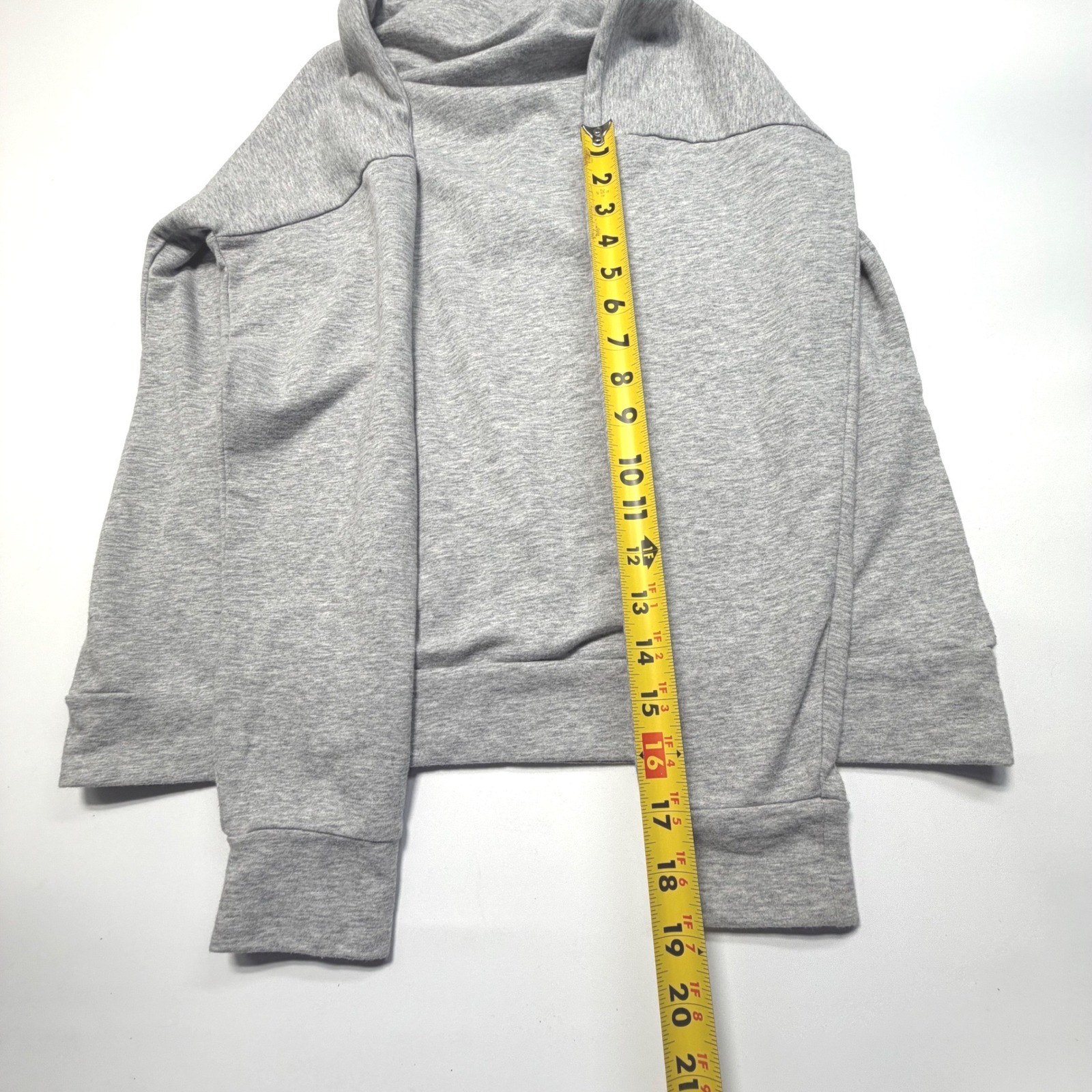 Michael Kors Rhinestone Logo Hoodie • Heather Gray Pullover • Women’s Medium