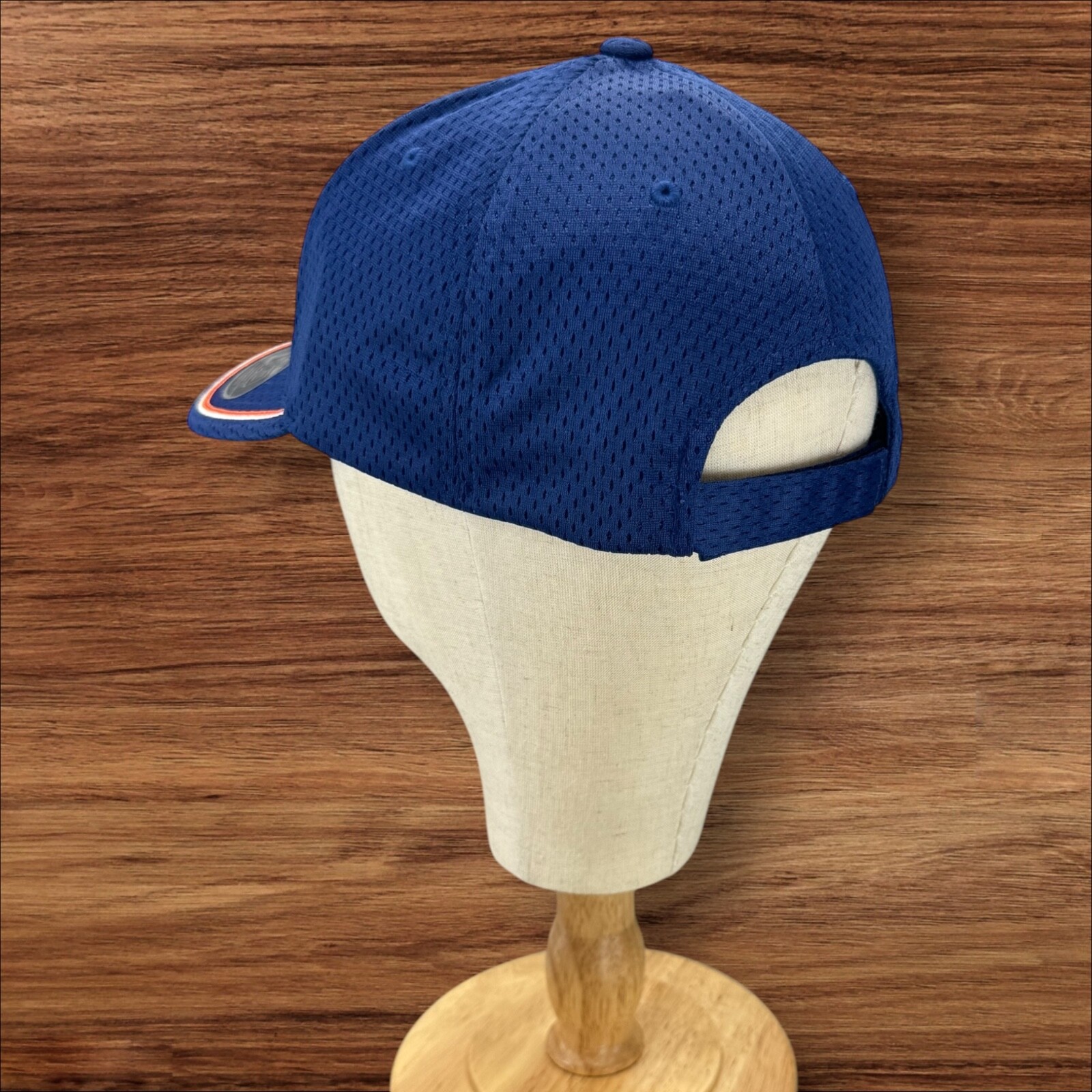 Flexfit Tech 110 One Ten Navy Blue Hat Sample Yupoong Patent Snapback Cap