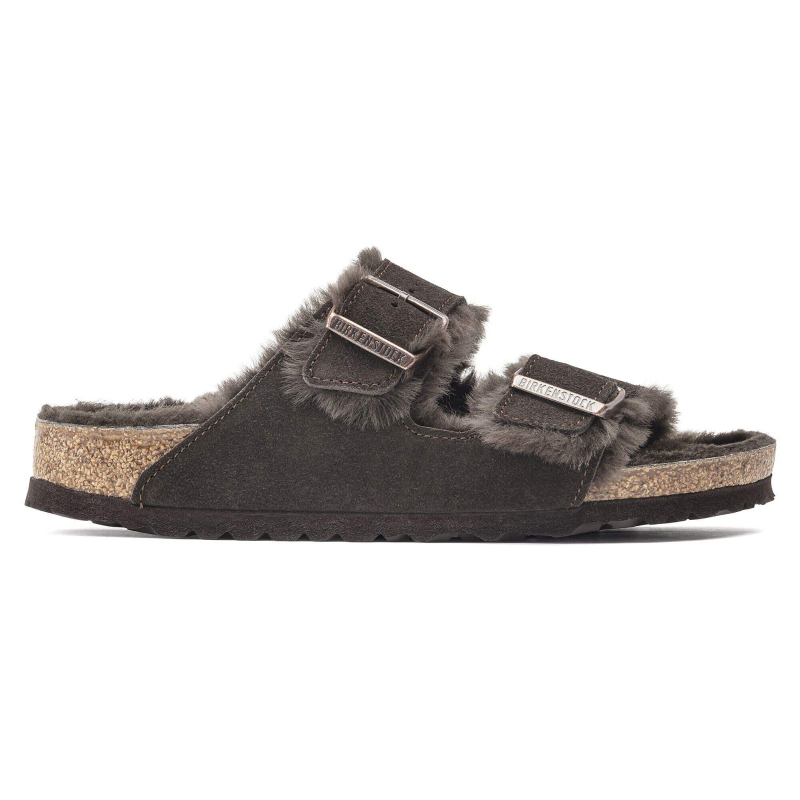 Birkenstock Arizona Shearling Suede Leather Sandals Unisex Shoes Sizes 6–9