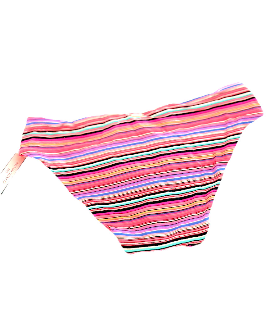 Victoria’s Secret Swim Bottom The Classic Hipster Coral Stripes