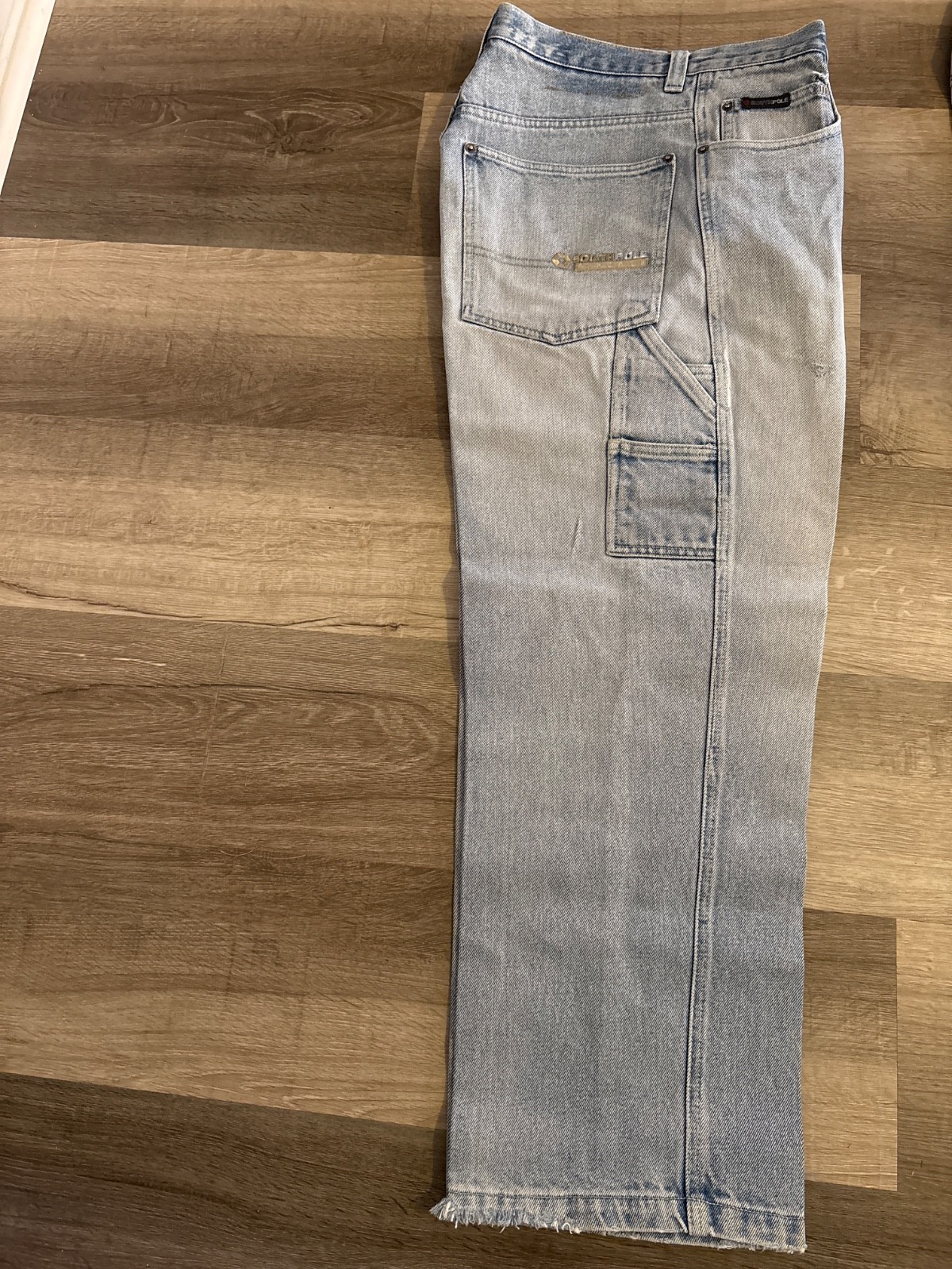 Y2K Baggy Southpole Jeans Mens 30 Blue Wide Leg Baggy Carpenter Denim Streetwear
