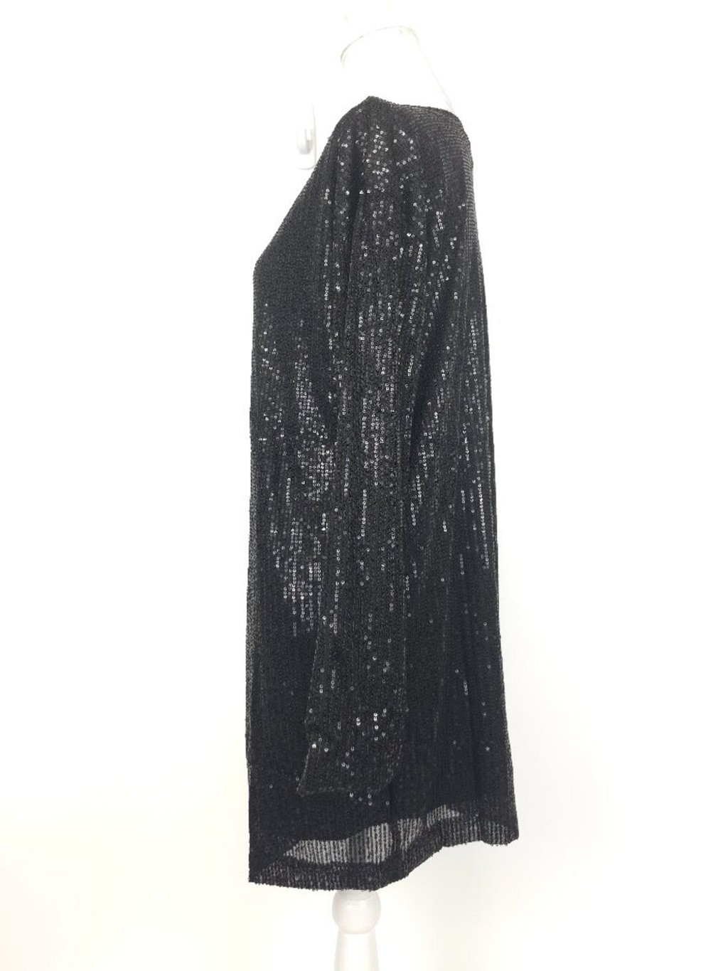 Motel Rocks Liama Sequin Long Sleeve Dress Small