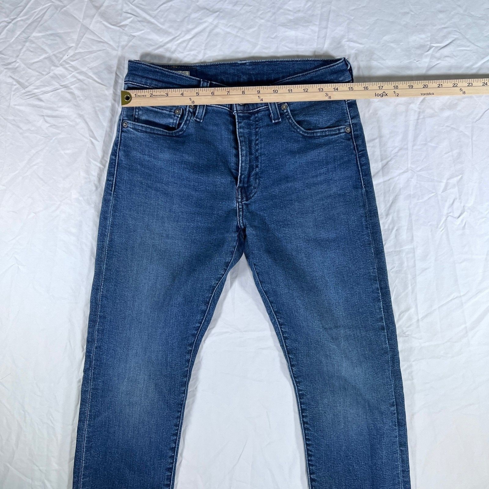 Levi’s Premium 512 Slim Taper Jeans Men’s W30 L30 Medium Wash Blue Big E