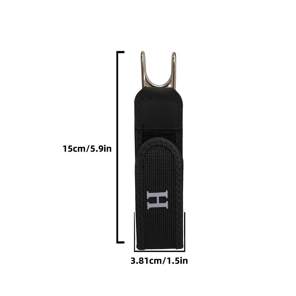 2PCS Tactical Metal Hook Elastic Belt Buckle-Less Invisible Waist Belt Closure