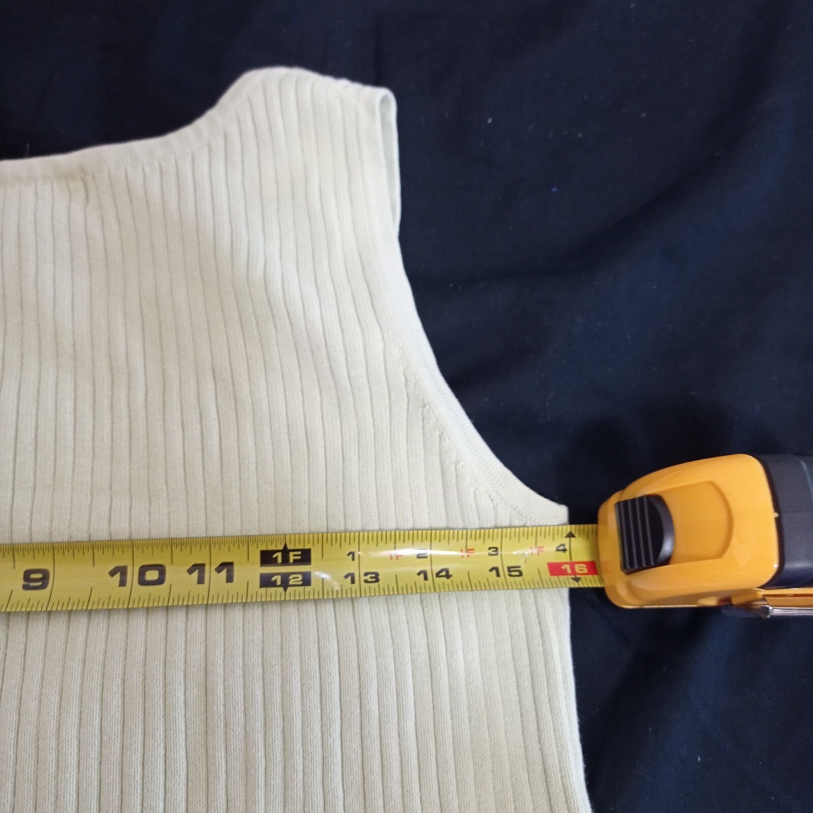 Eddie Bauer Round neck Light Green Sweater Vest 100% Baumwolle Cotton Sleeveless