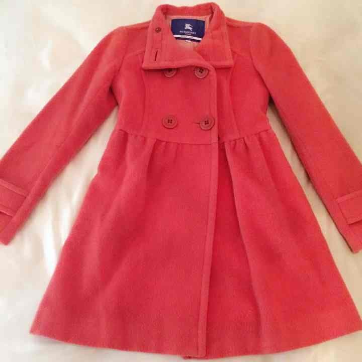 BURBERRY Rose Pink Coat