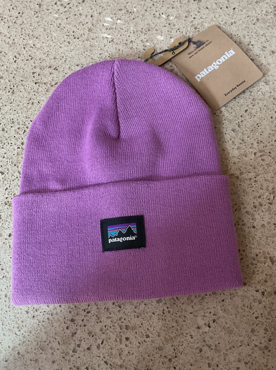 Patagonia Beanie Everyday Beanie Knit Hat Brisk Purple One Size Fits Most New