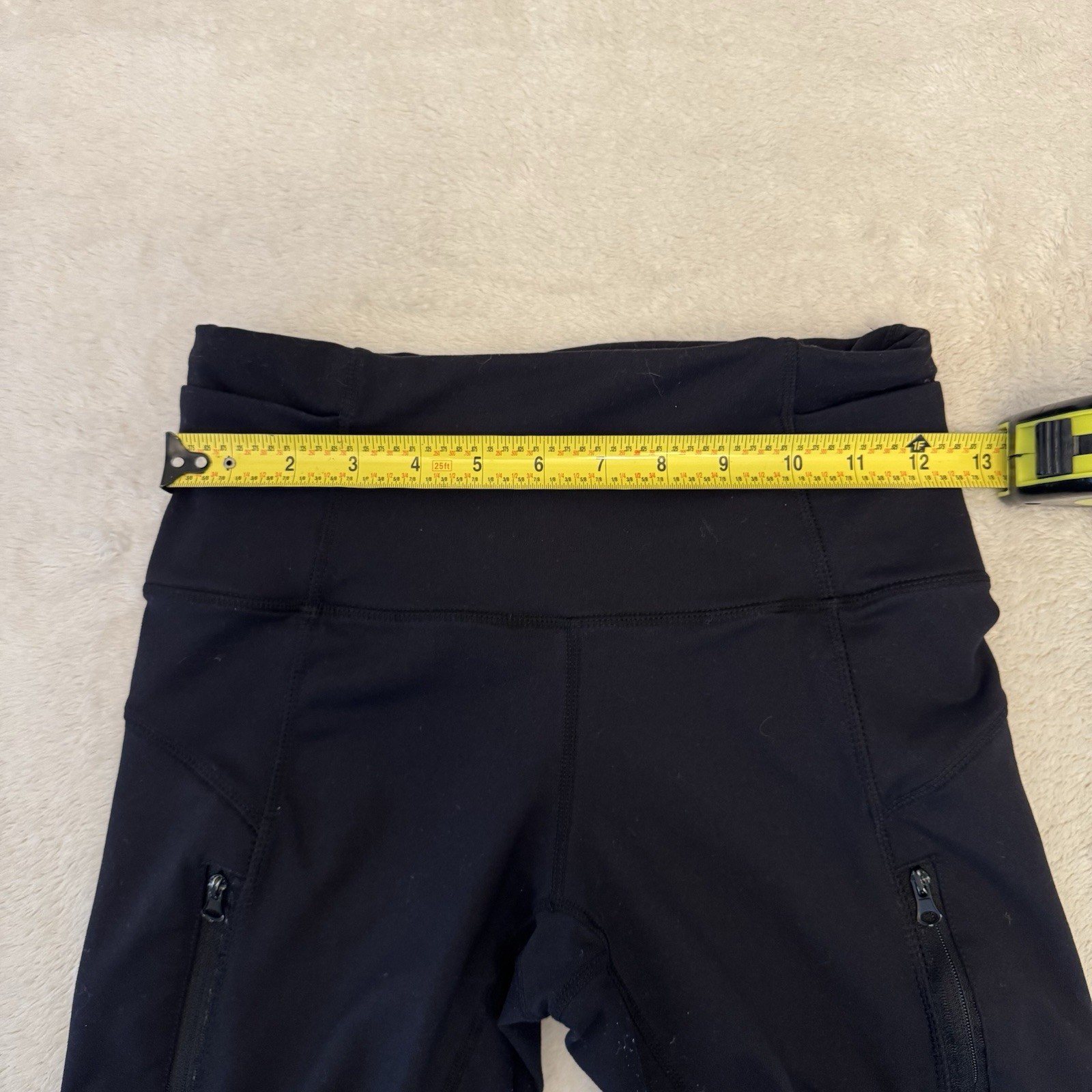 Lululemon Black Align High-Rise Short Athletic Biker Shorts Size 4