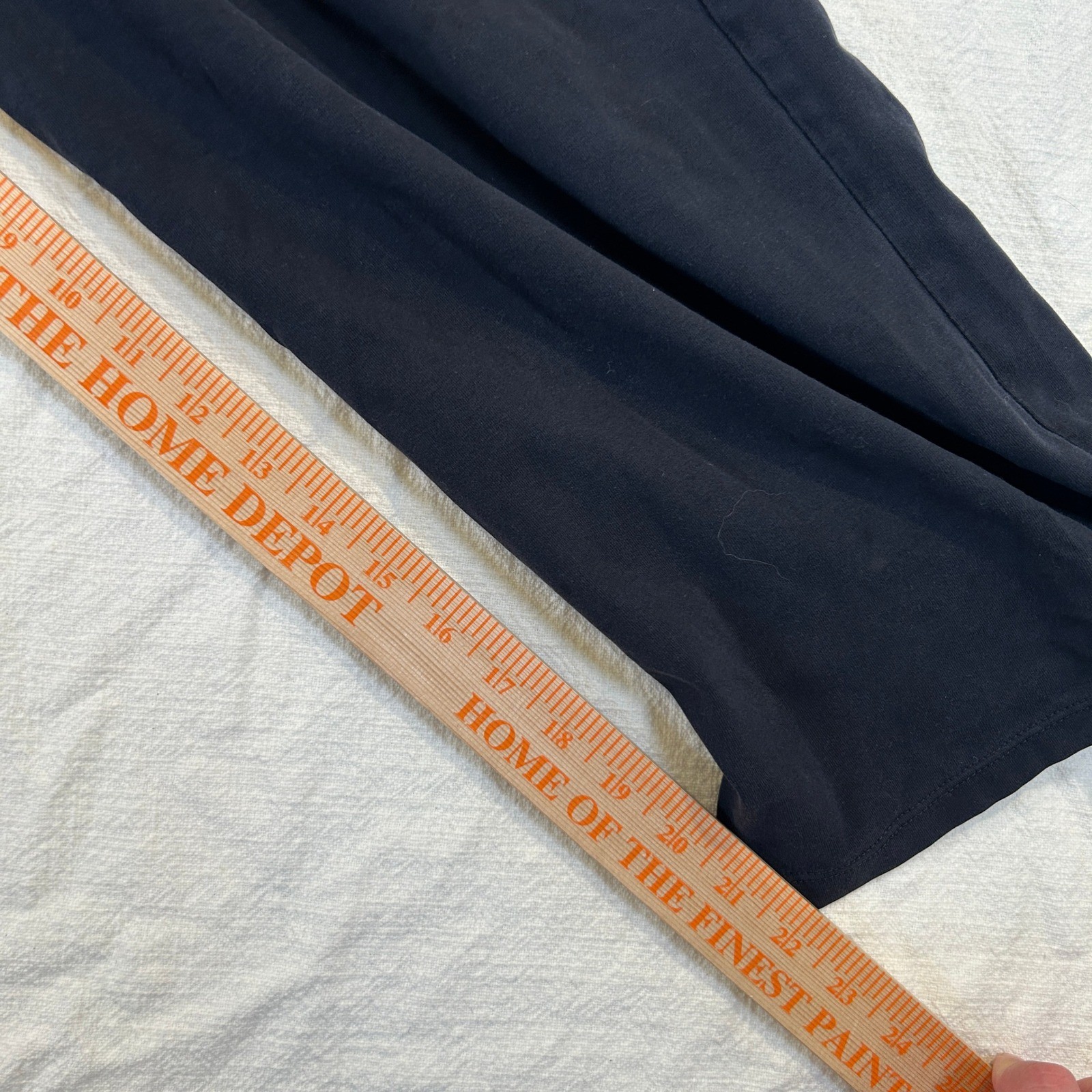 Lot of 2 ProSpirit Womens Drawstring Lounge Pants Black Gray Large Wide Leg