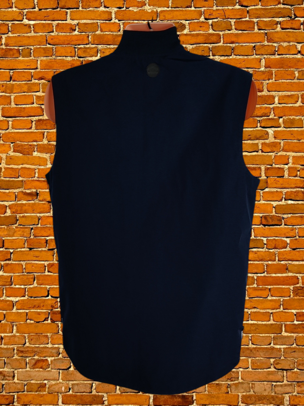 MENS KRONSTADT SIZE UK SMALL NAVY BLUE LIGHT PADDED GILET BODYWARMER JACKET COAT