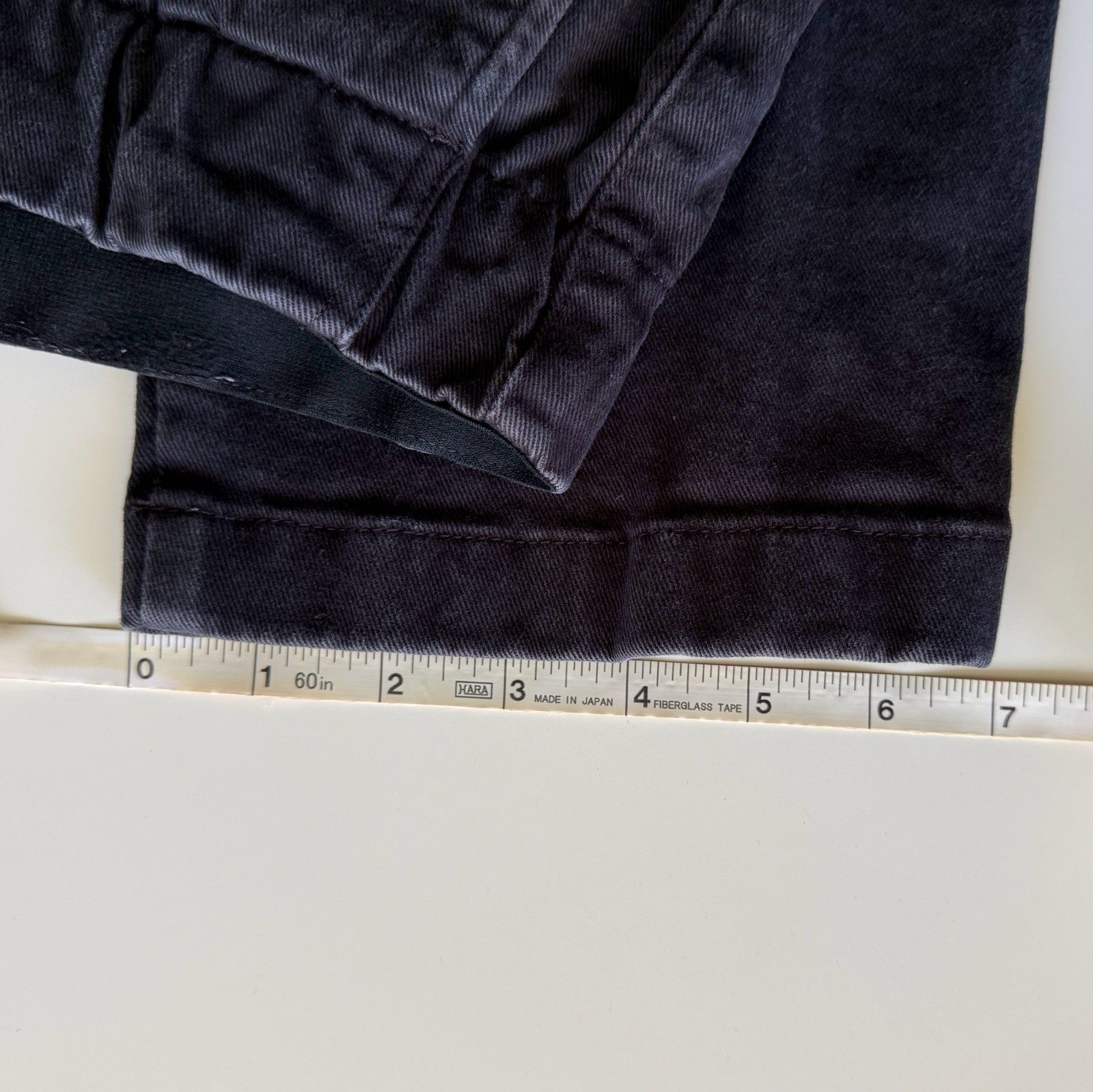 Everlane The Easy Pant Black Organic Cotton Drawstring Pull-On Pants Size M