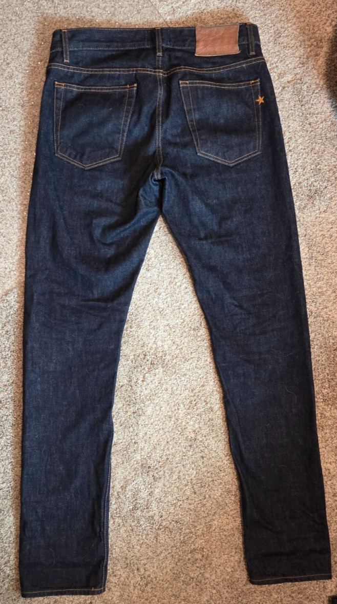 Brave Star Selvage – The Regular Taper – Men’s 14 oz Denim Jeans Size 34