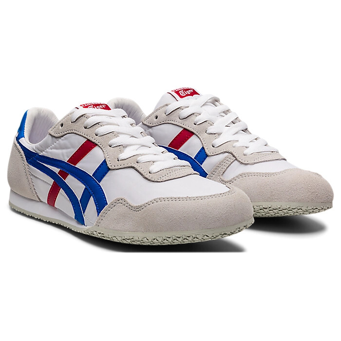 Onitsuka Tiger SERRANO WHITE DIRECTOIRE BLUE 1183B400 100 Authentic