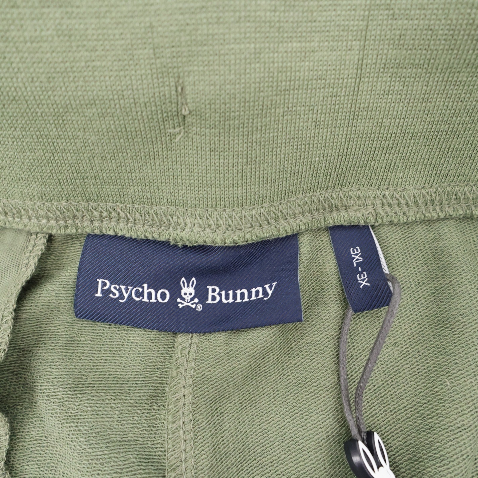 NEW Psycho Bunny Levanzo Micro French Terry Sweatshort Sea Spray Mens 3XL $110