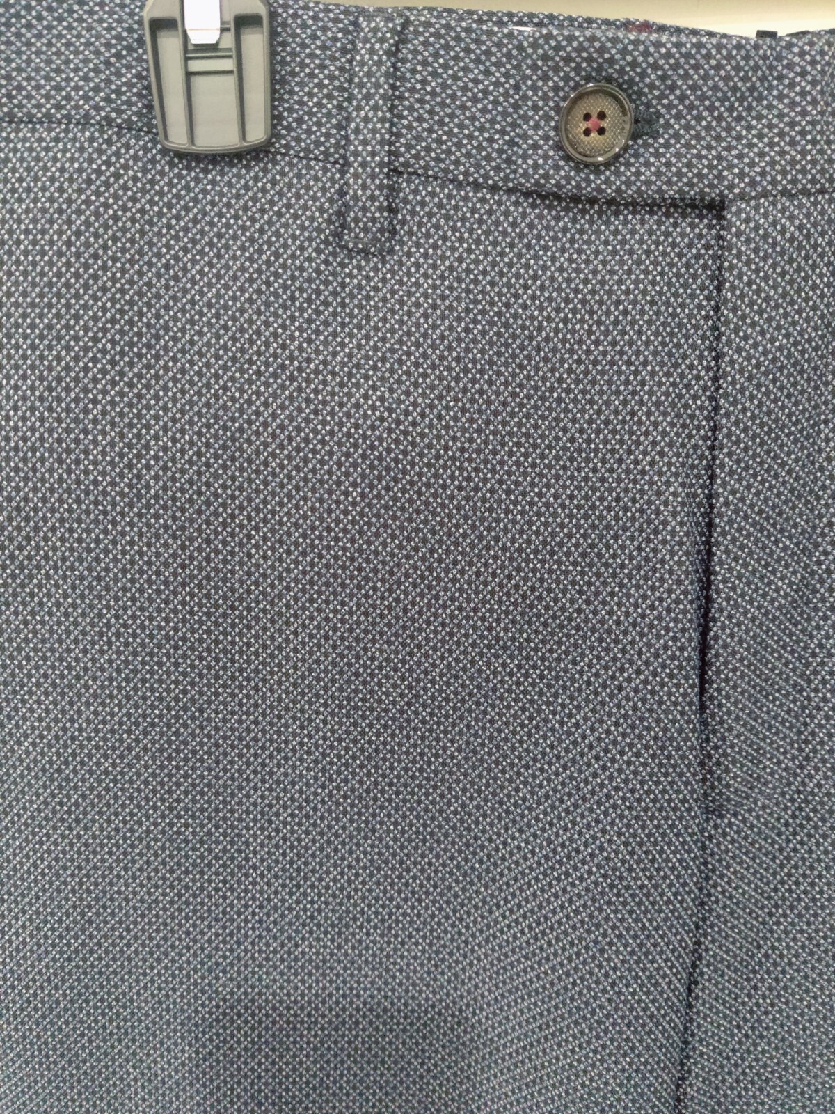 NWT Ted Baker London Men Semi Plain Trouser MUMTRO Pant Blue Size 28 $220 II300