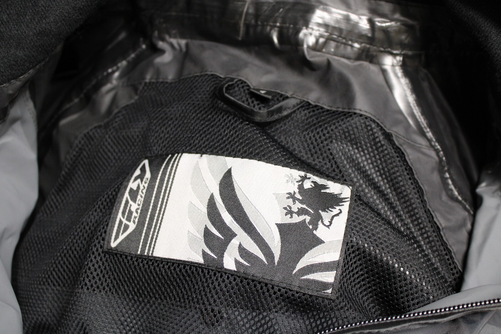 FLY RACING Mens Small S rain Jacket w/removable hood/sealed seams