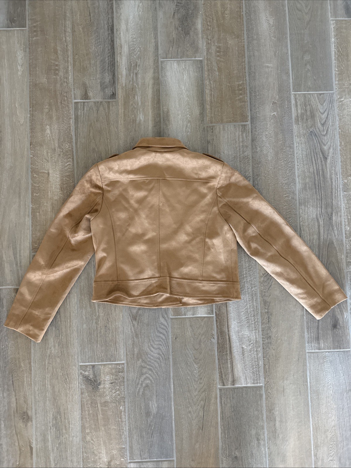 Steve Madden Electra Jacket Camel Size L – BN102882 MSRP $99
