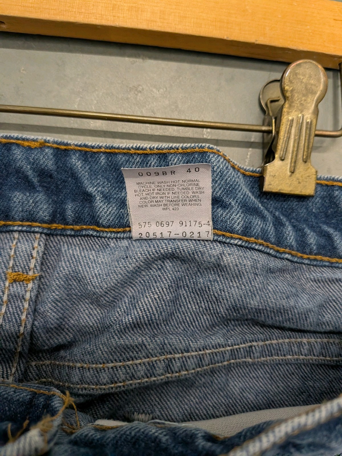 Levi’s 517 Men’s Orange Tab Jeans Bootcut 32×30 90s Vintage, USA, Cowboy Cut
