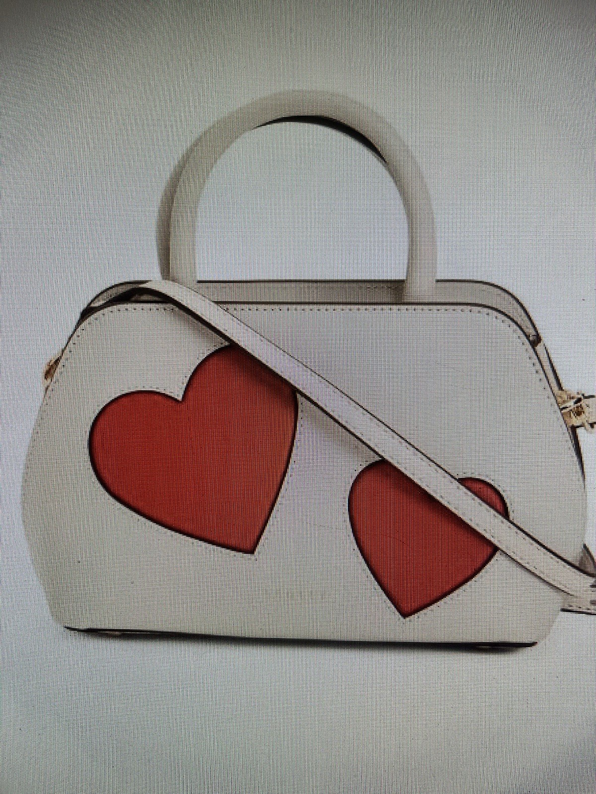 Radley London Small Heart Zip Top Grab Crossbody Satchel, NWT