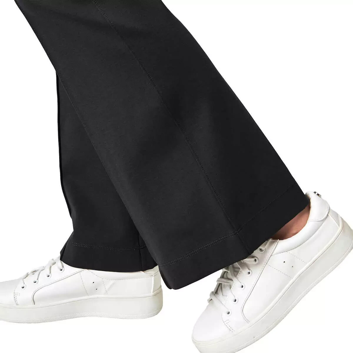 NWT Modern Ambition High Rise Flare Ponte Costco Black Pants Women’s Size Small