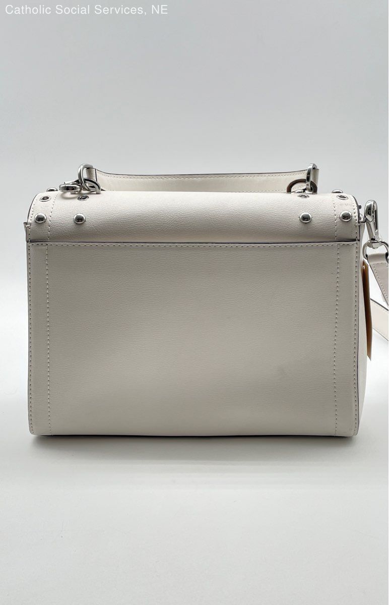 Michael Kors Optic White Satchel handbags AC-1902 T19 – Size Medium