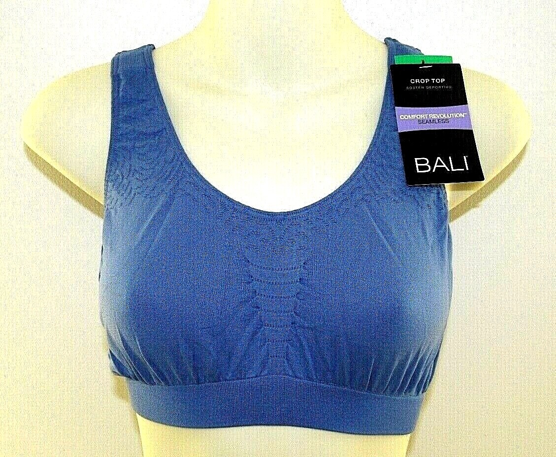 BALI Seamless Comfort Revolution ‘Crop Top’ 103J Denim S-M-L-XL-2XL-3XL