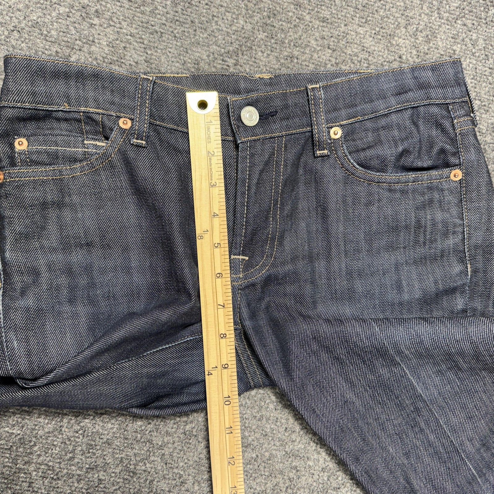 7 For All Mankind Bootcut Jeans Womens 28 Dark Wash Mid Rise Stretch Denim