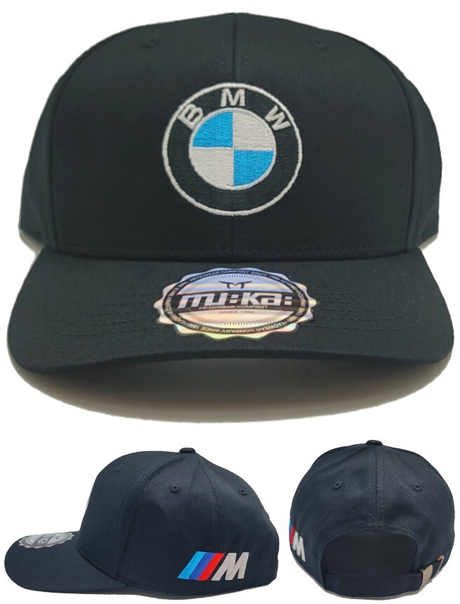 BMW New MUKA M Series Car Luxury Performance Cars Black Era Strapback Hat Cap