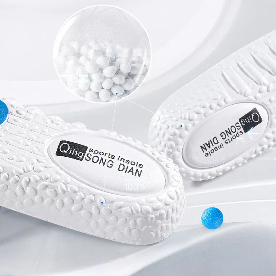 Elastic Orthotic Insoles Insert Shoes Sport Running Padded Arch Support Cushion