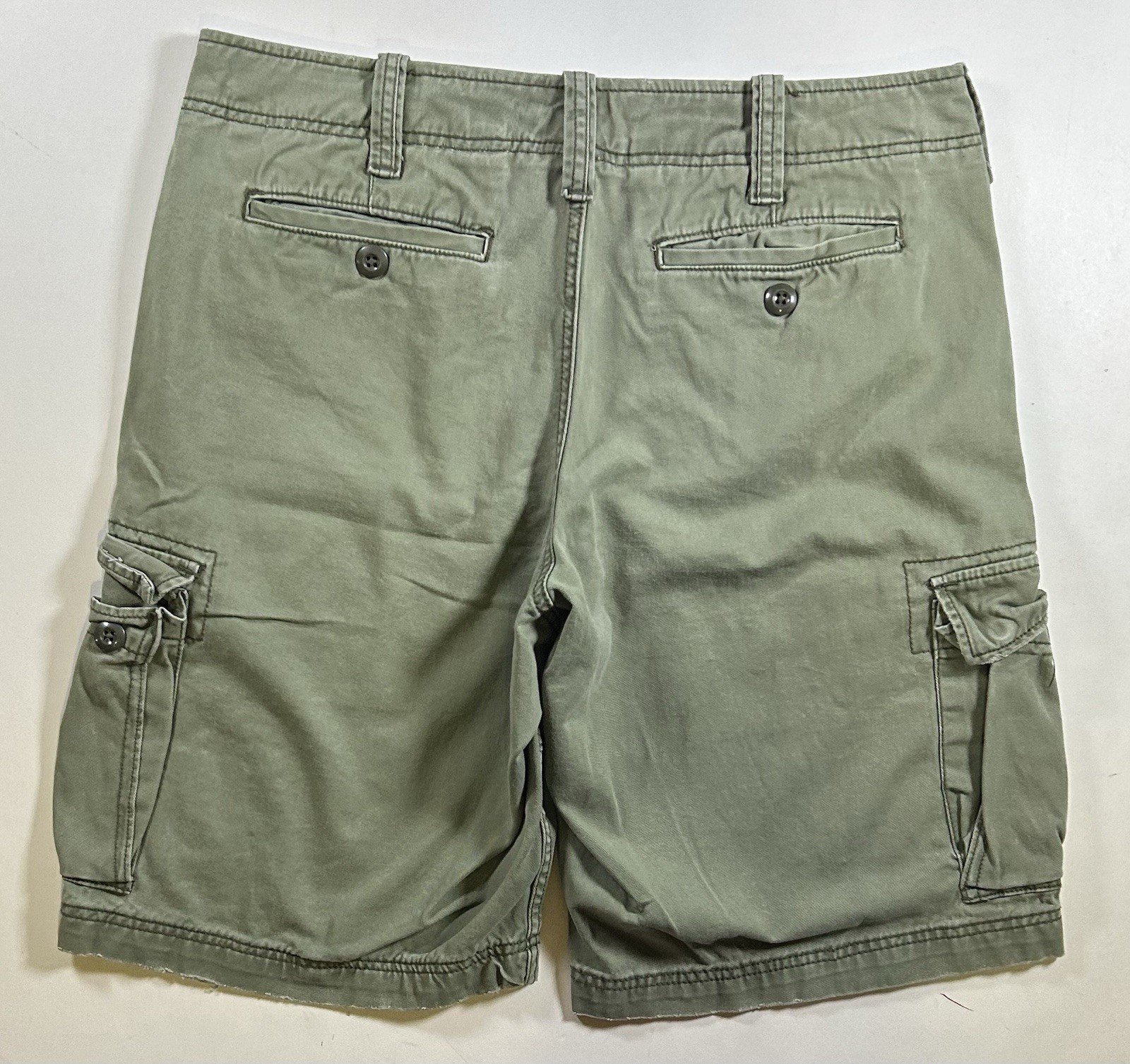 Denim & Supply Ralph Lauren Cargo Shorts Green Tactical Army 34 19.25×22.75 VTG