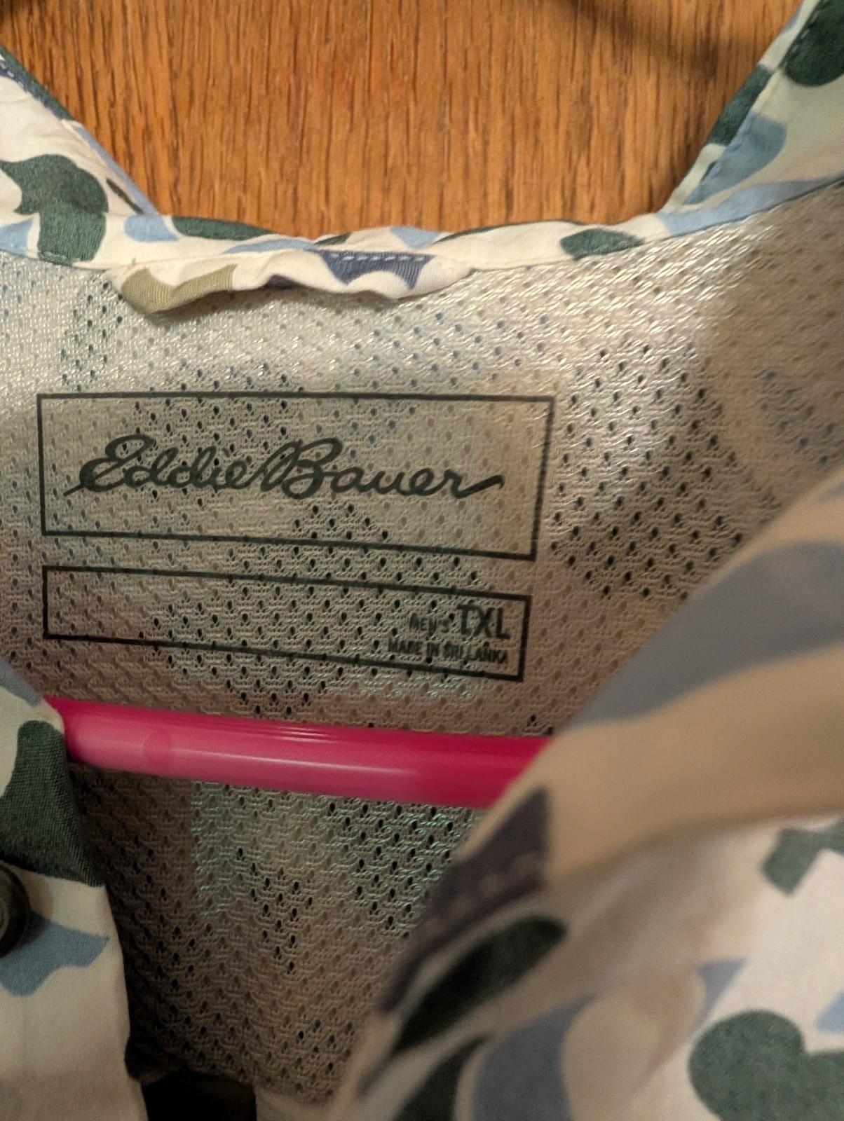 Two Eddie Bauer Men’s XLT Short Sleeve Button Up Shirts