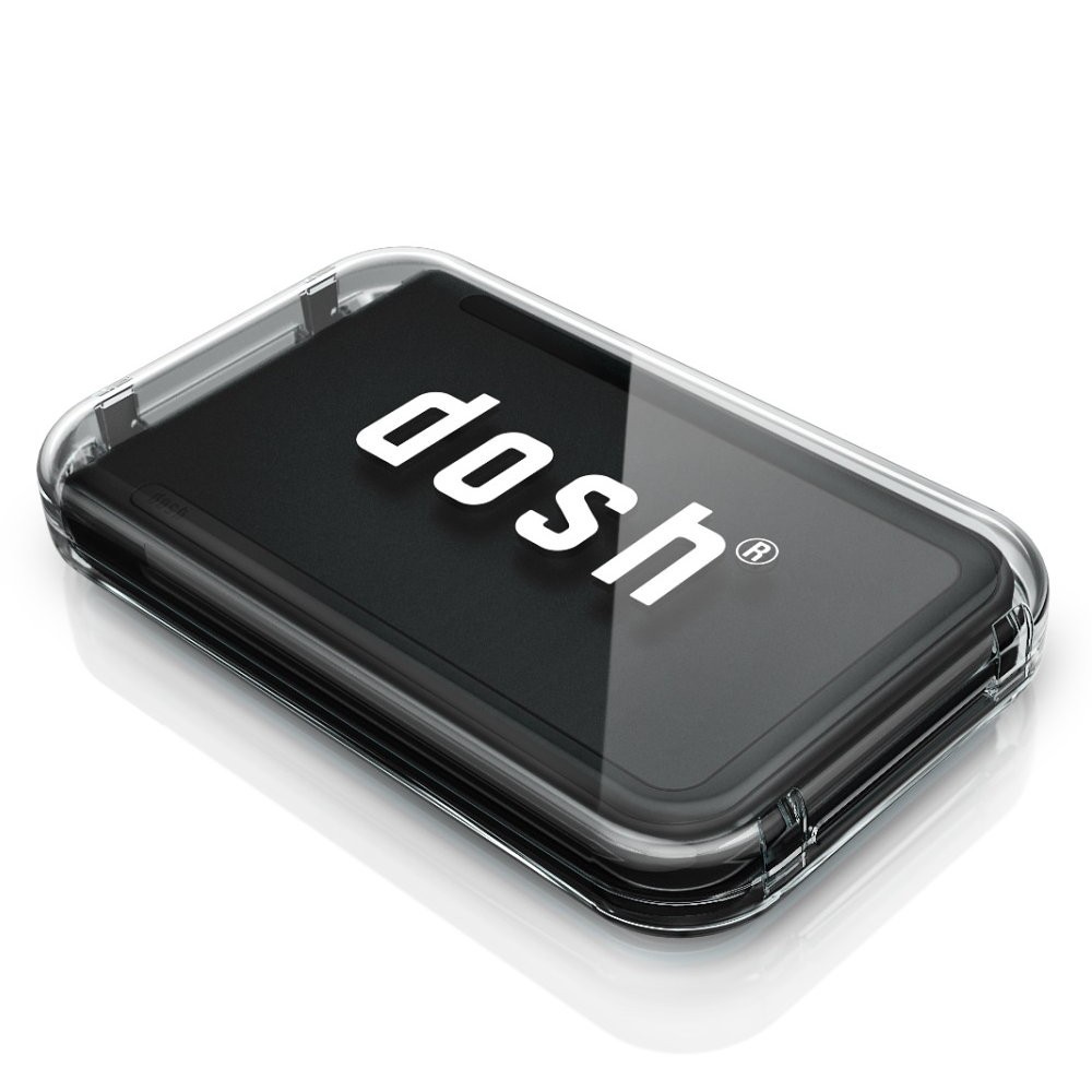 DOSH Small Wallet Card Credit Card Case Wallet Money Clip Money Bag