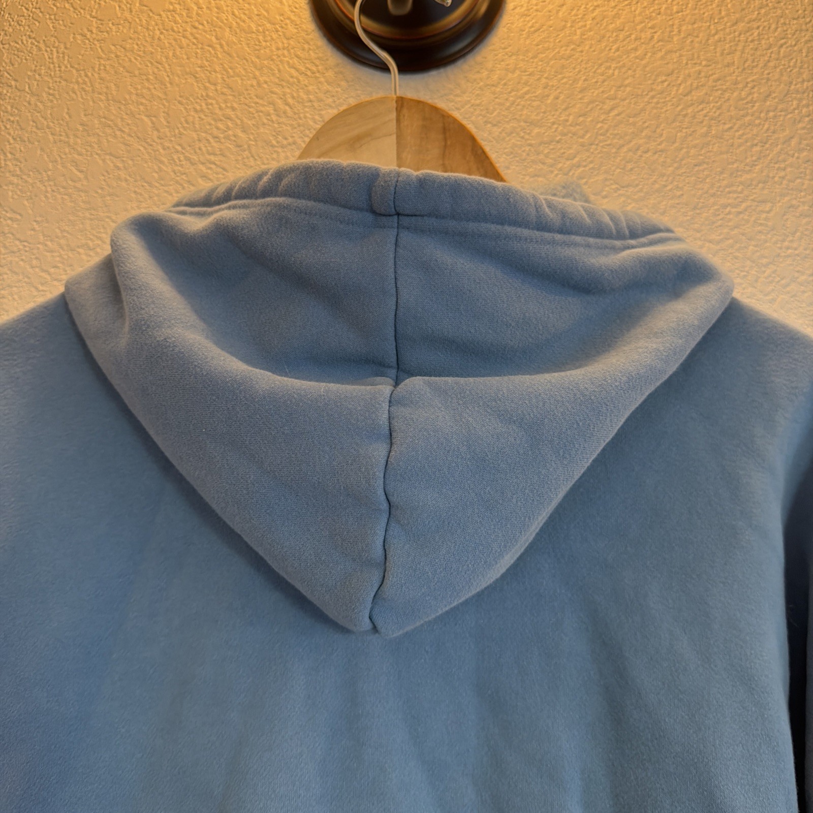 RARE BLUE Edikted 98 Hoodie Sweatshirt Women’s Size Small Oversized “98” Patch