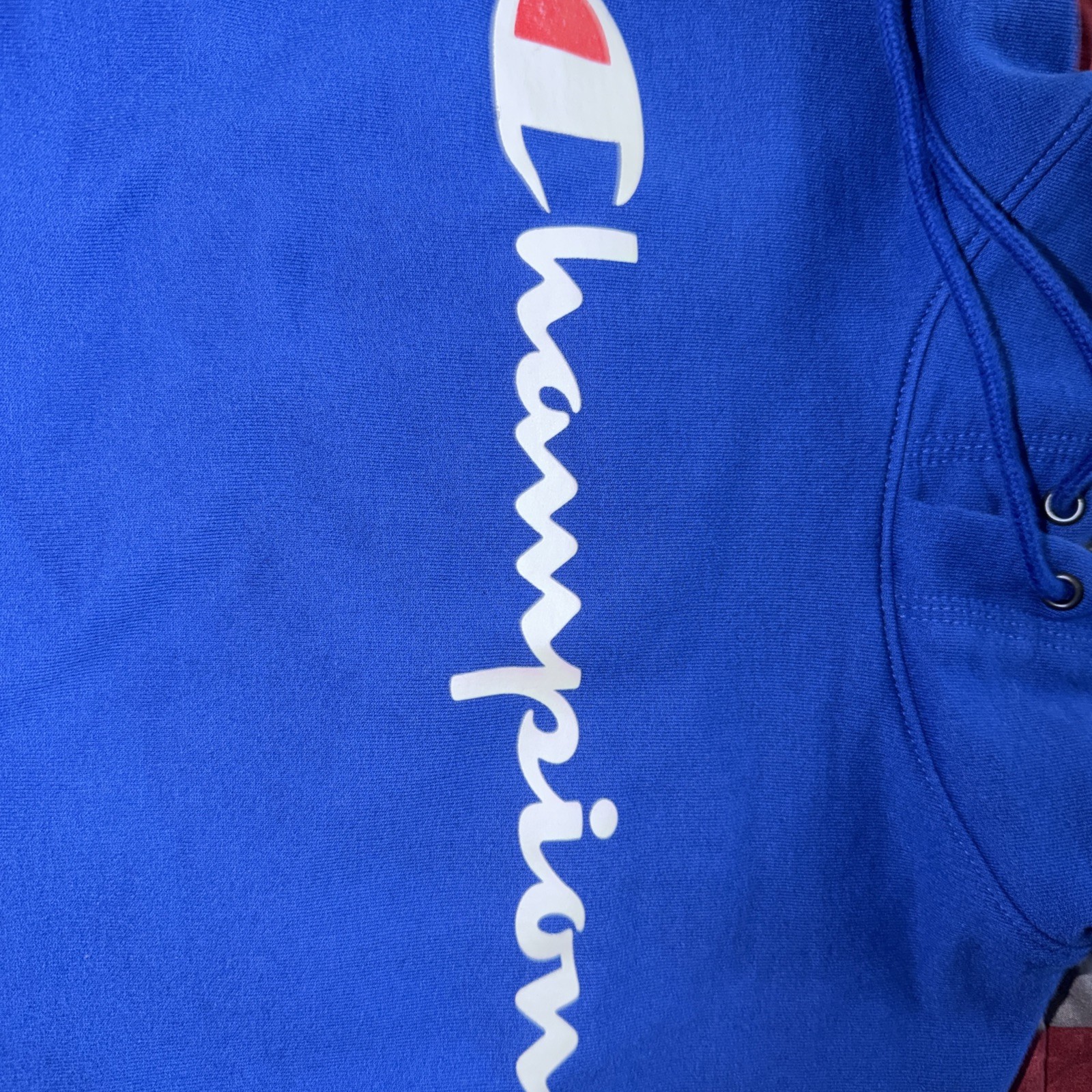 NWT Champion Powerblend Men’s Pullover Hoodie Royal Blue Sports School Small