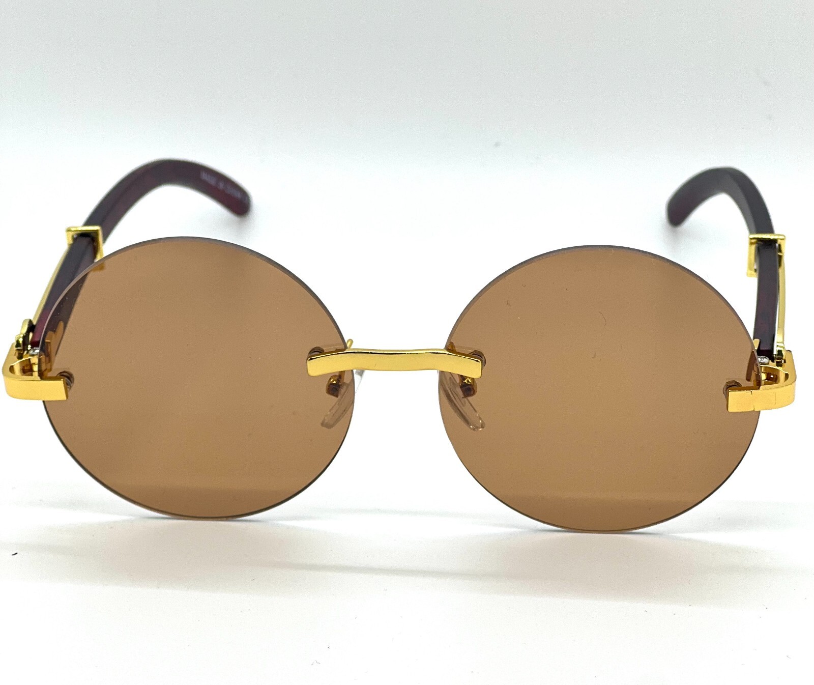 Clear Eyeglasses Sunglasses Streetwear Outdoor Hip Hop Cholo Buffs Round Shades
