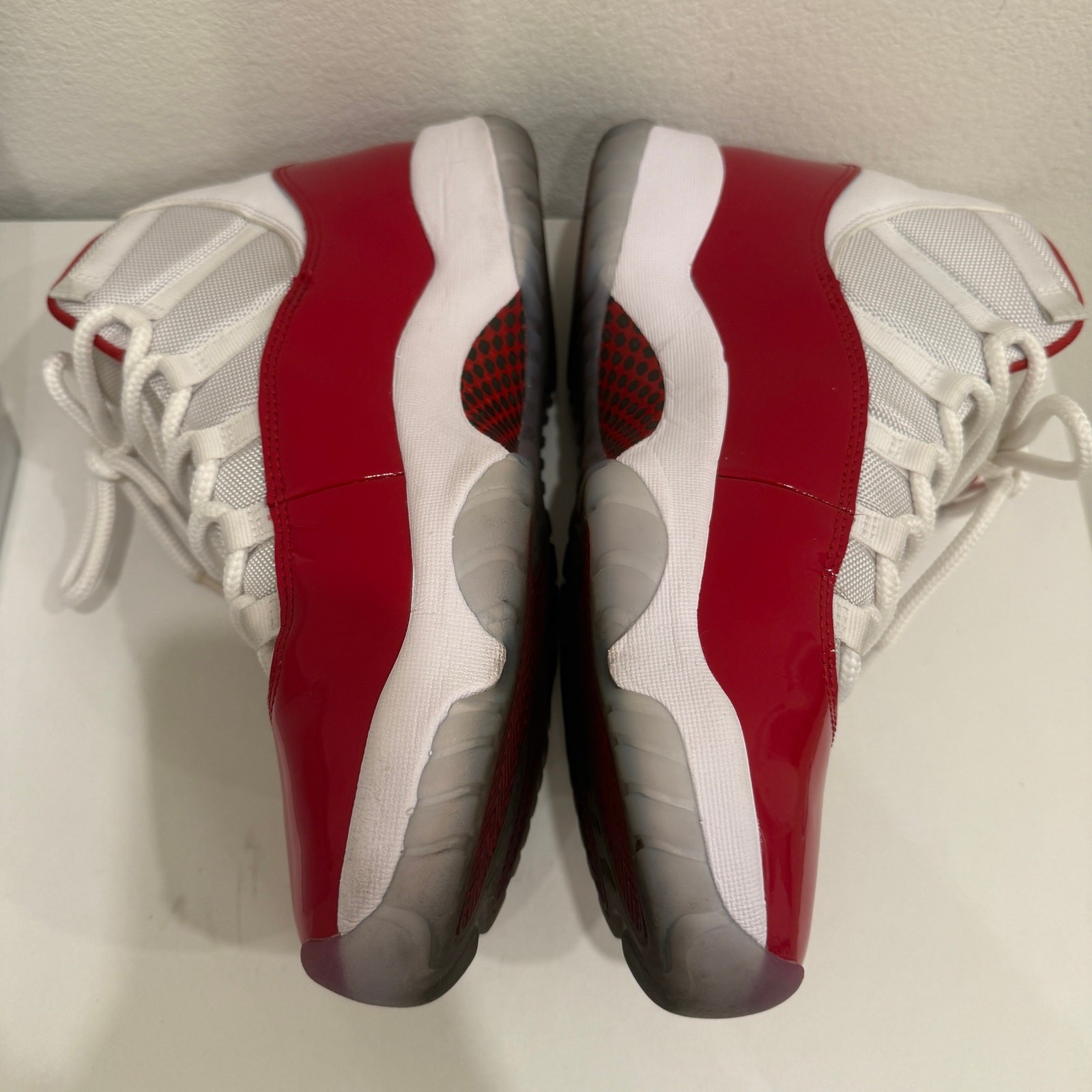 Nike Air Jordan 11 Cherry Varsity Red Retro High Sneakers Men’s Sz 12 CT8012-116