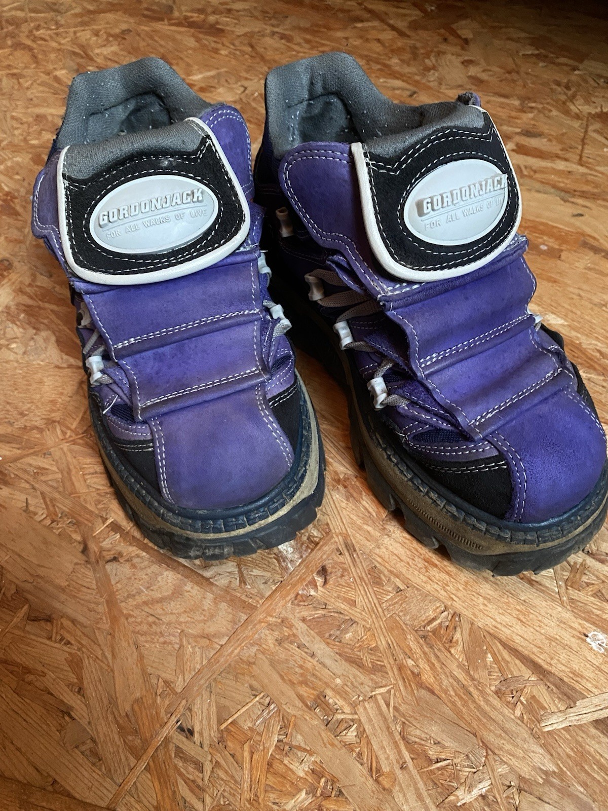 Vintage Y2K Techno Rave Set / Gordon Jack Atom Platform Shoes Size 39 +