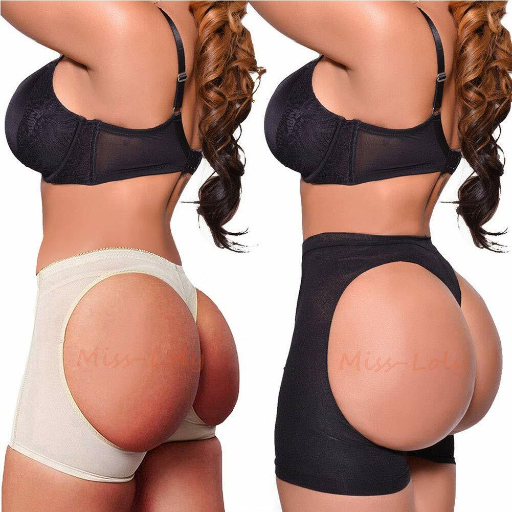 Women Body Shaper Briefs Butt Lifter Panty Booty Enhancer Hip Push Up Booster US