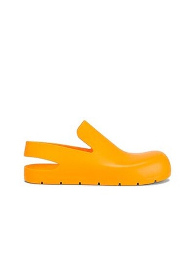 Bottega Veneta Puddle Sandals In Orange