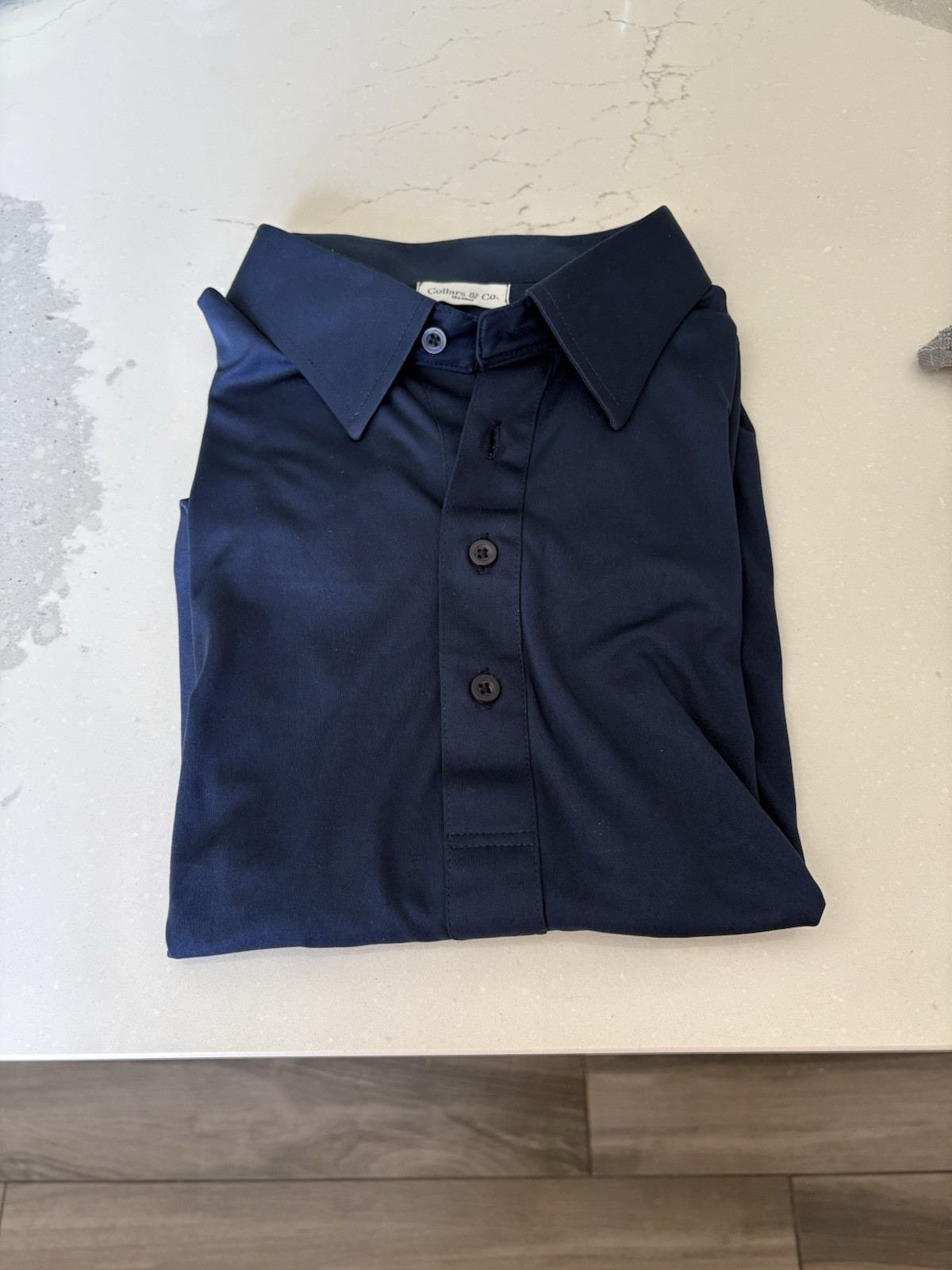 Collars And Co Polo Shirt Men’s 2XL in Navy Blue
