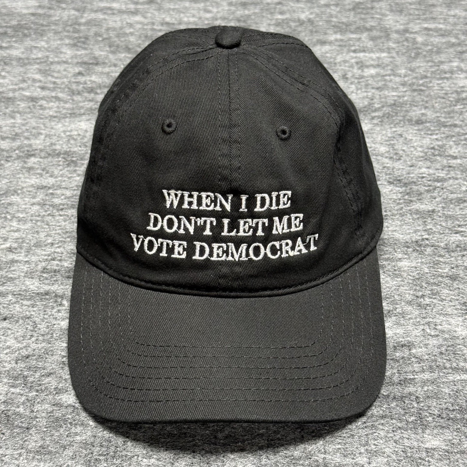 Trump MAGA Democratic Party Republican Voting Potus Black Political Slogan Otto