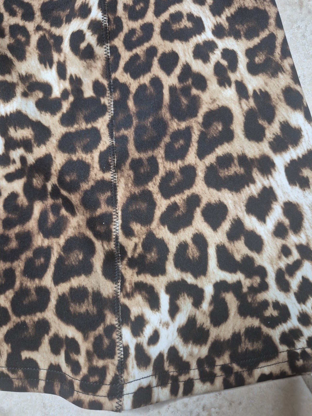 Sugar + Lips Leopard Print Sleeveless Dress