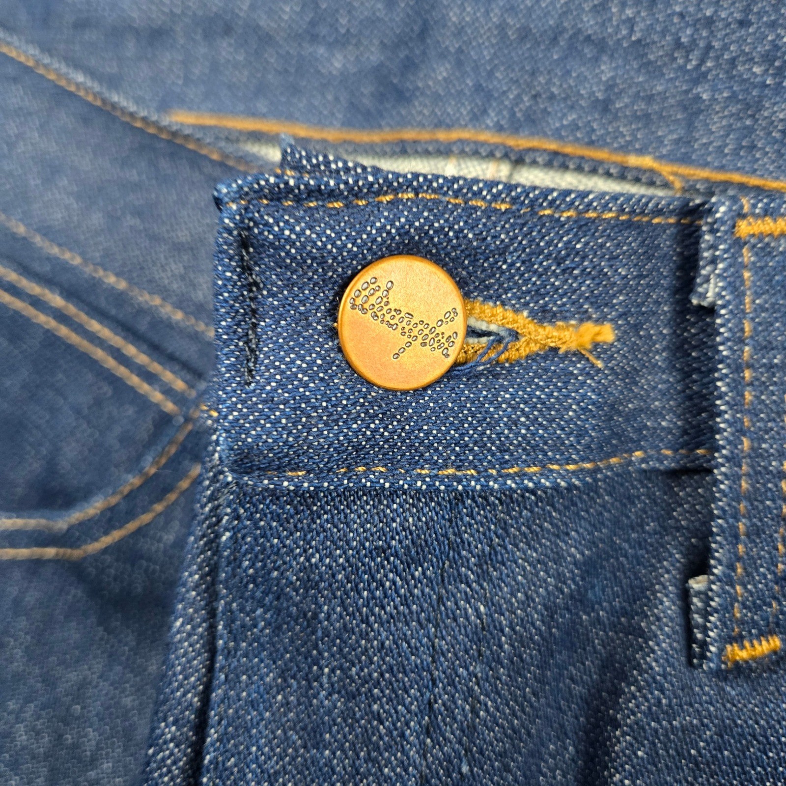 Wrangler 13MWZ Cowboy Cut Jeans Mens 29×30 Blue Denim Dark Wash Western Workwear