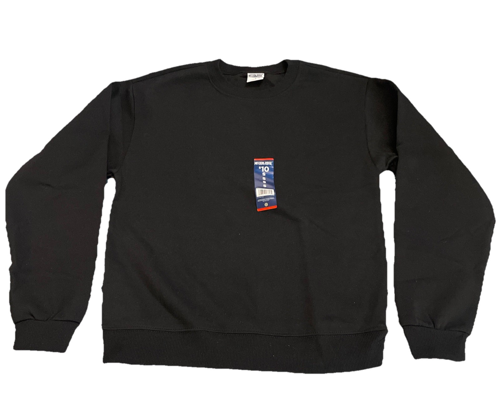 NWT Mission Ridge Black Fleece Sweatshirt & Joggers Set – Size Small – 2 Piece