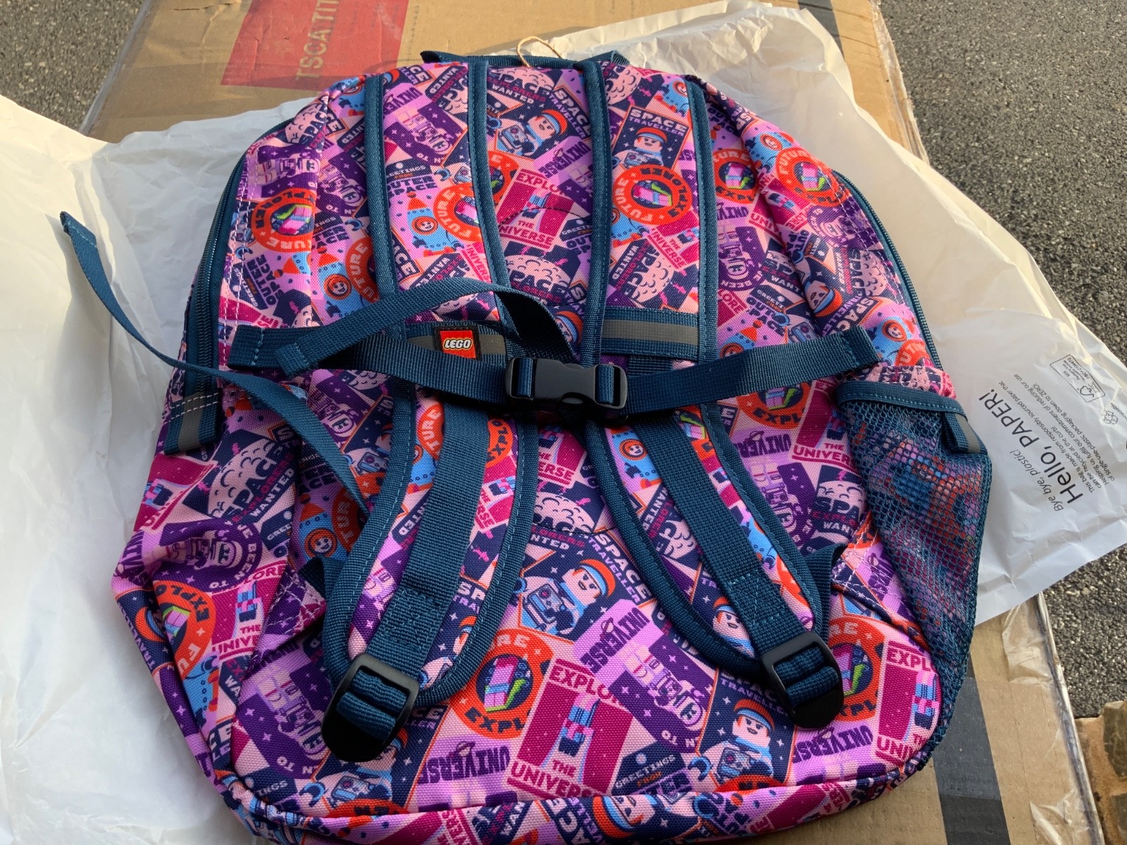 Lego Space Explorers Backpack NEW With Tags Backpack