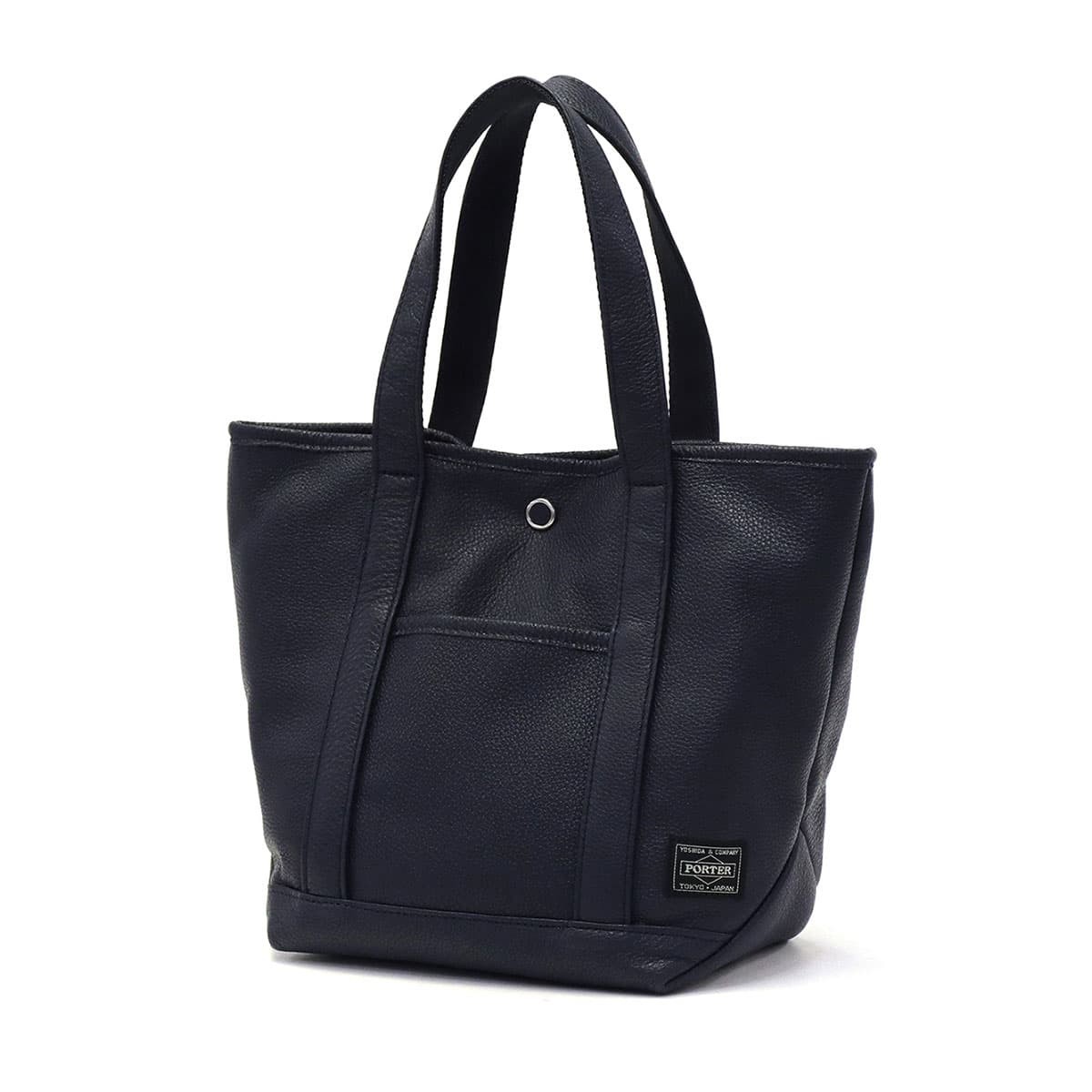 Porter Style Leather Tote bag (S) 262-27819 Black Yoshida & Co. JPN