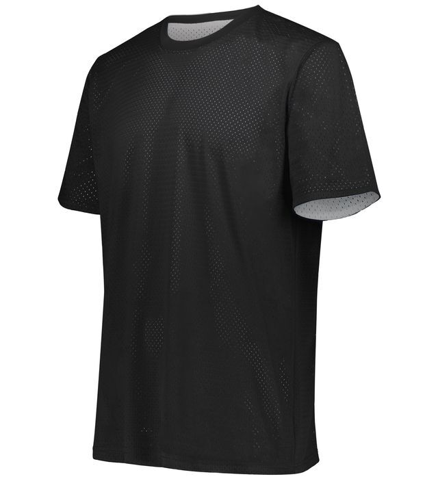 Augusta Sportswear Mens Short Sleeves T-Shirt Mesh Reversible Jersey 1602