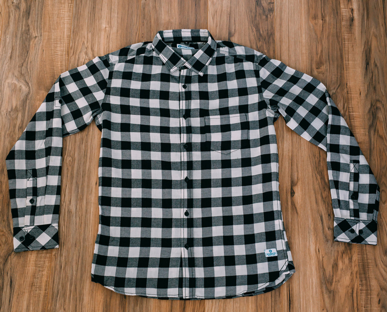 Kaiback Kickback Men’s Ultra-Slim Button Down Cotton Shirt – King Me Checkered