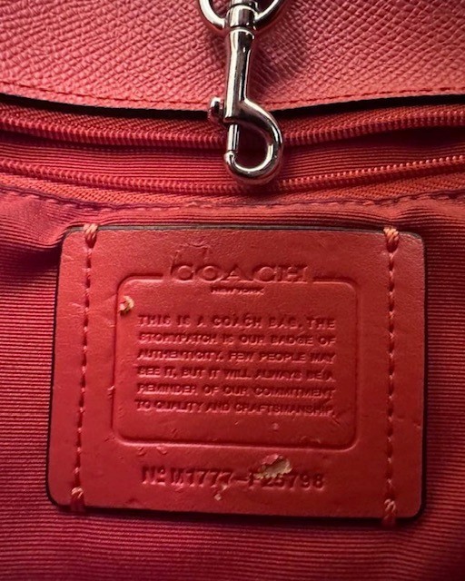 Coach/COACH/F25798 Leather City Zip Tote Bag